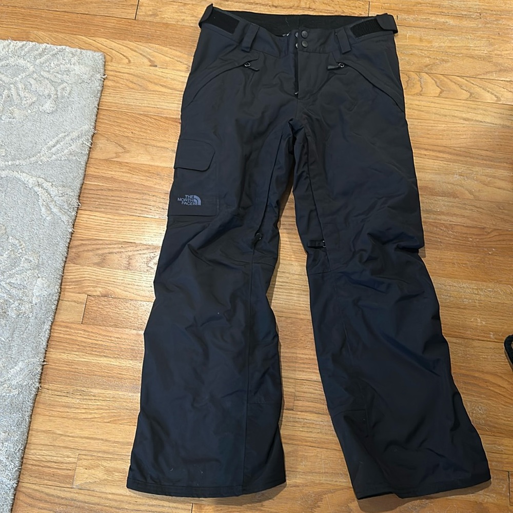 North face snow pants black sz M